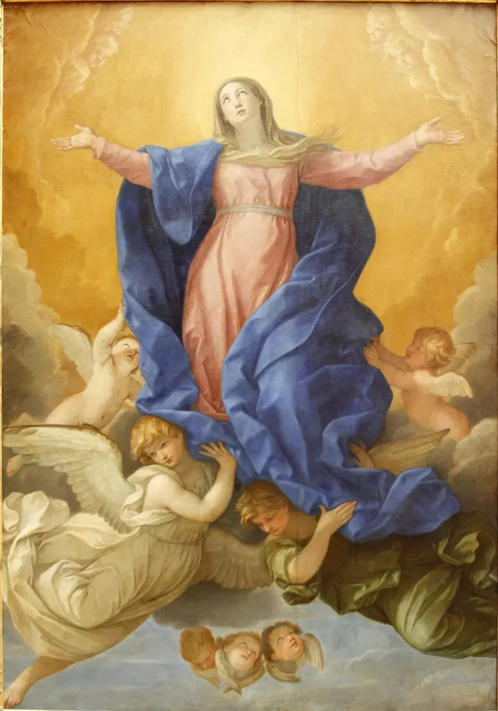 Guido Reni, Assunzione della Vergine, Alte Pinakothek, Monaco, 1638-1639